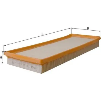 Filtr do auta Vzduchový filtr MAHLE LX 522