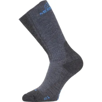 Pánské ponožky Lasting merino ponožky WSM modré - M (38-41)