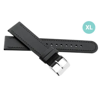 Řemínek na hodinky Prodloužený kožený řemínek na hodinky R41601/18XL (18 mm)