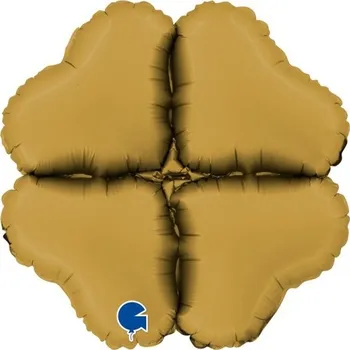 Balónek Grabo Balónková základna srdce saténová zlatá 61 cm