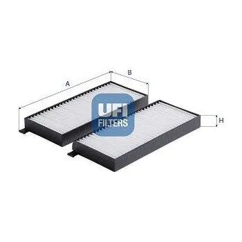 Klimatizace automobilu Filtr, vzduch v interiéru UFI 53.398.00