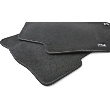 autokoberec Sada textilních koberců Škoda Fabia I černé