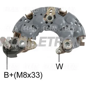 Alternátor Diodový blok alternátoru Denso 100211-8630 / 021580-4850