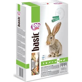 Krmivo pro hlodavce LOLO PETS Basic pro králíky 1kg