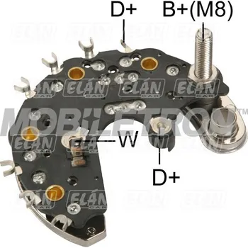 Alternátor Diodový blok alternátoru Valeo A13VI138 / 2590884