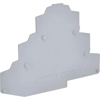 Přepážka koncová pro trojité pružinové svorky ESP3-HLD.2/PT, šedá, ETI