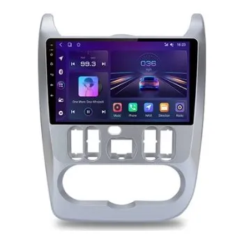 GPS navigace 2 din Android 11 4GB/64GB Rádio s GPS pro Dacia Logan 1 Sandero 2010-2014 Dacia Duster 1