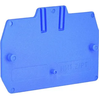 Přepážka koncová pro pružinové svorky ESP-HMT.2/PTB, modrá, ETI