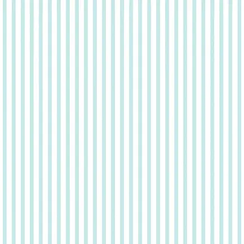 Tapeta ICH Wallcoverings Papírová tapeta na zeď, bílé a tyrkysové pruhy, proužky 462-2, Pippo, ICH Wallcoverings, velikost 0,53 x 10,05 m