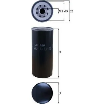Olejový filtr Olejový filtr KNECHT OC 246
