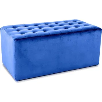 Taburet Taburet tmavě modrá LORI 2 VELVET
