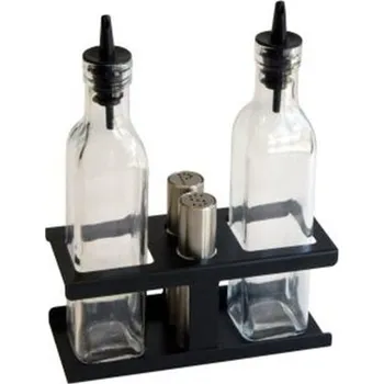 Nádoba na olej a ocet Menážka 4 dílná olej, ocet, sůl, pepř 100031351