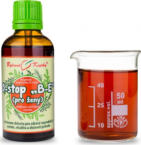 Bylinné kapky s.r.o. Onko "B-E" - ženské orgány tinktura 50 ml | Bylinné kapky