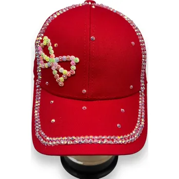 Kšiltovka Sunshine Dívčí kšiltovka ELA Barva: Červená