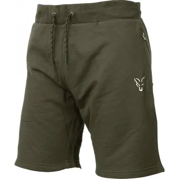 Rybářské oblečení Fox Collection Green Silver LW Jogger Shorts Velikost XXXL