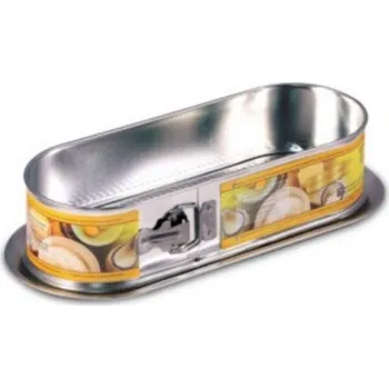 Nádoba na pečení Forma dortová oválná 34x12cm otevírací vaflové dno