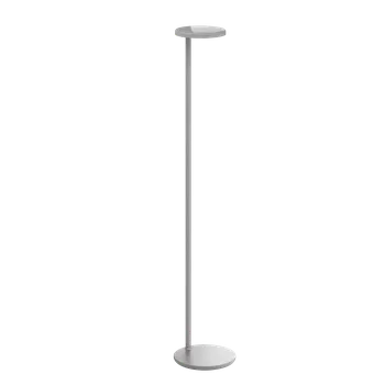 Stojací lampa Flos 09.8221.AH Oblique, profesionální šedá čtecí stojací lampa, 8W LED 3000K, 107,4cm