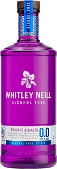 Gin Whitley Neill Rhubarb & Ginger Alcohol free 0,0 % 0,7 l
