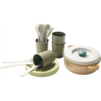 nádobí do dětské kuchyňky BIOplastic jídelní set 22ks 24m+