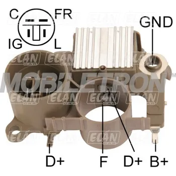 Alternátor Regulátor alternátoru Mitsubishi A5T04292 / A866T38570