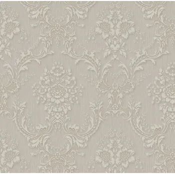 Tapeta Zambaiti Parati Béžová vliesová zámecká tapeta na zeď, Z66839, Satin Flowers, Zambaiti Parati, velikost 0,53 x 10,05 m