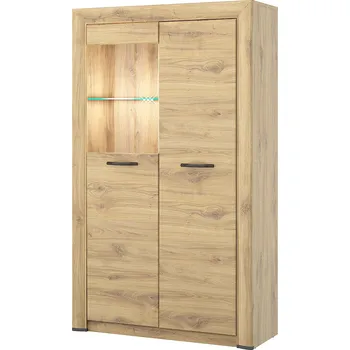 Knihovna Vitrína nízká 1d1w Sapori dub navarra