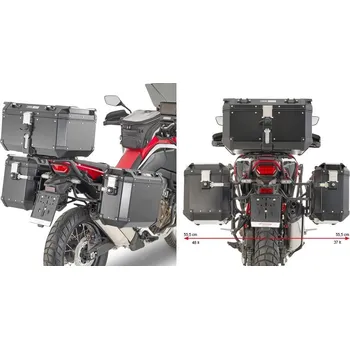 Zavazadlo na motocykl KAPPA KLO1179CAM nosič bočních kufrů HONDA CRF 1100 L Africa Twin (20-21)