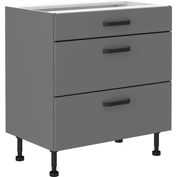 Kuchyňská skříňka Široká spodní kuchyňská skříňka Nessa - antracit