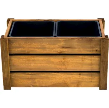 Truhlík Truhlík York, 57x32x31cm - hnědý