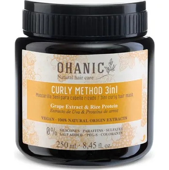 Vlasová regenerace Ohanic Curly Method Mask 3in1 250 ml