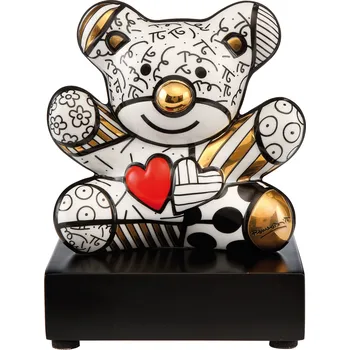 Goebel Romero Britto Golden Truly Yours Socha