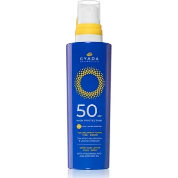 Přípravek na opalování Gyada Cosmetics Solar ochranný krém na obličej a tělo SPF 50 I. 200 ml