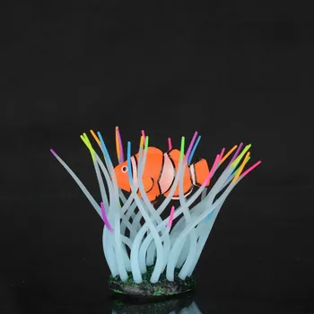 Dekorace do akvária Aqua LUMO - Sasanka mořská s klaunem