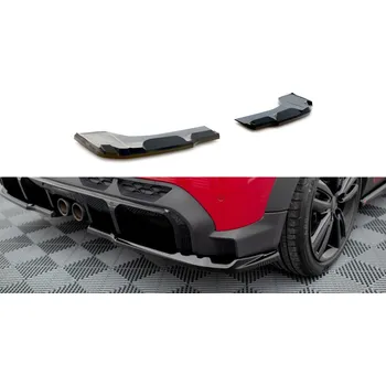 Auto-moto Splittery zadní boční Mini Cooper S John Cooper Works F56 Facelift černý lesklý plast