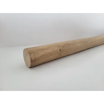 Stavební výplň Tvarované 2D madlo Dub Lak bezbarvý