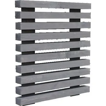 Větrací mřížka Nástěnná mřížka, 40x45cm - šedá