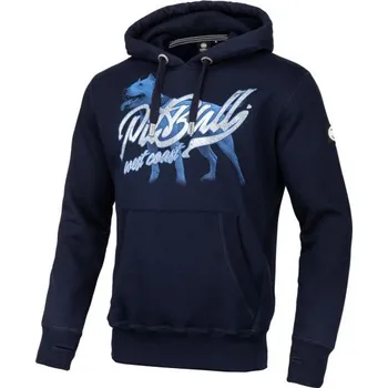 Pánská mikina PitBull West Coast - Pánská KP mikina RED NOSE II tmavě modrá 3XL