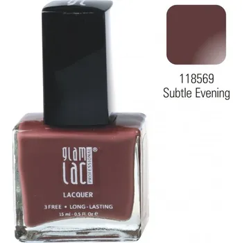 Lak na nehty GlamLac Lak na nehty 118569 Subtle Evening 15 ml