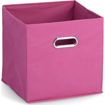 Úložný box Zeller Úložný box, flísový, růžový, 28 x 28 x 28 cm 14136