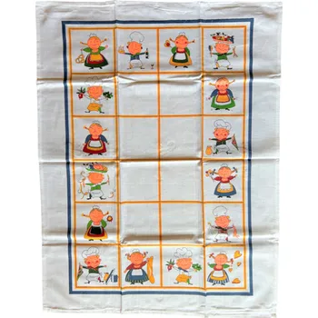 Utěrka Trade Concept s.r.o. Kuchyňské utěrky - KUCHAŘÍCI velikost: utěrky-bavlna-3ks