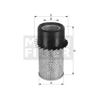 Vzduchový filtr Vzduchový filtr C 15 165/6