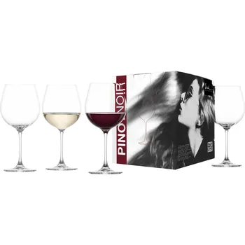 Eisch VINEZZA Sada 4 sklenice na burgundy