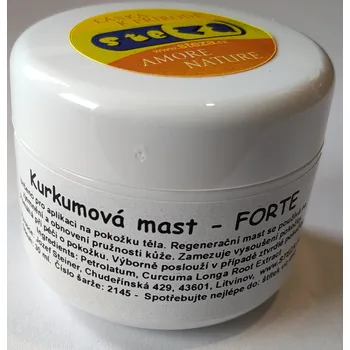 Bylinná léčivá mast Tinktur - Kurkumová mast - FORTE 3x 30 ml. (Kurkumová mastička)