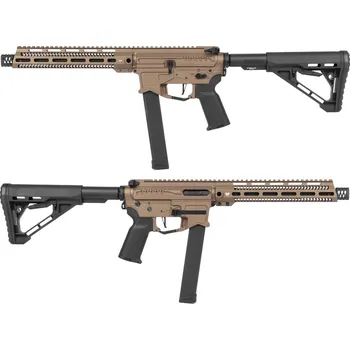 Airsoftová zbraň Zion Arms Airsoftová zbraň PW9 Mod 1 Garde ETU Nebula, 10" M-lok - bronz