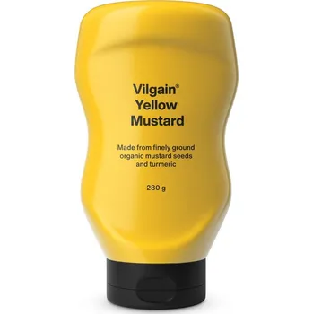 Potravina Vilgain Hořčice žlutá BIO – 280 g