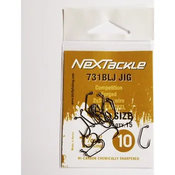 Rybářský háček Muškařské háčky NEXTackle 731 BLJ Jig vel. 14
