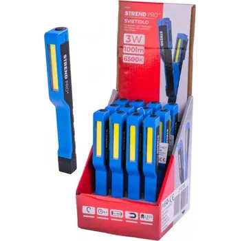 Svítilna Strend Pro JR-252 Worklight pracovní svítilna 3W LED COB 3xAAA modrá (2172758)