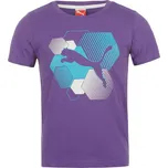 dětské tričko PUMA - PURPLE - 128 7-8 let (Puma QTT Graph Tee)