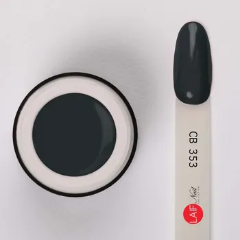 Umělé nehty Laif Barevný UV/LED gel zelený CB 353 Death Note 6ml