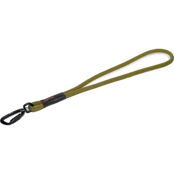 Vodítko pro psa Tamer Lanová ručka TWIST | černo zeleno červená - 093